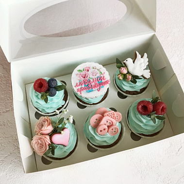 Капкейки "Любимой прабабушке" купить - омск.сладкоежкин.рф