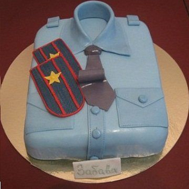 Торт для полицейского купить - омск.сладкоежкин.рф