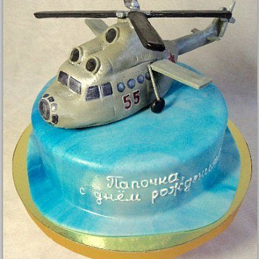 Торт военный вертолёт купить - омск.сладкоежкин.рф